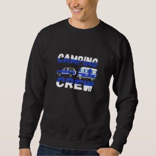Sweatshirt Équipage de camping caravane camping-car camping t