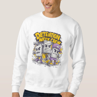Sweatshirt Équipage de la semaine de colle – Drôle d'humour d
