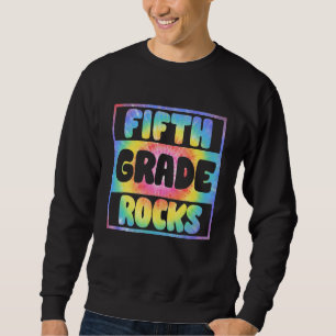 Sweatshirt Équipe 5e année Bonjour cinquième année déchire Re