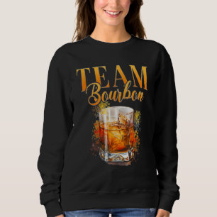 Sweatshirt Équipe Bourbon Vin Enterrement de vie de garçon Fe