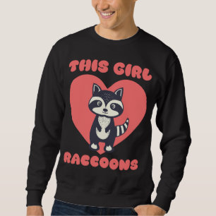 Sweatshirt équipe chats panda amoureux des animaux opossum ra