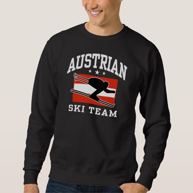 Sweatshirt Équipe d'Autriche de ski (Devant)