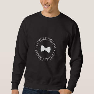 Sweatshirt Équipe de boisson de fête de bachelor du futur mar