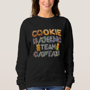Sweatshirt Équipe de Cookie Baking Capitaine Gingerbread Chri