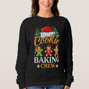 Sweatshirt Équipe De Cuisinière De Cookie Pour Les Noël De Ba