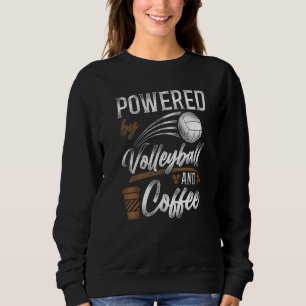 Sweatshirt Équipe De Joueur De Volleyball Café Vintage Alimen
