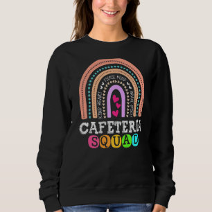 Sweatshirt Équipe de soutien scolaire Correspondance Cafétéri