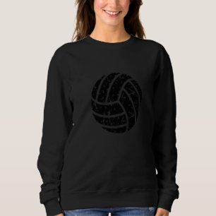 Sweatshirt Équipe de Volleyball Rétro Athlétique Filet Sport