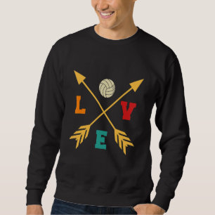 Sweatshirt Équipe de Volleyball Rétro Athlétique Sport Net Sp