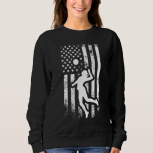 Sweatshirt Équipe de Volleyball Rétro Athlétique Sport Net Sp