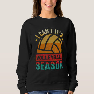 Sweatshirt Équipe de Volleyball Rétro Athlétique Sport Net Sp