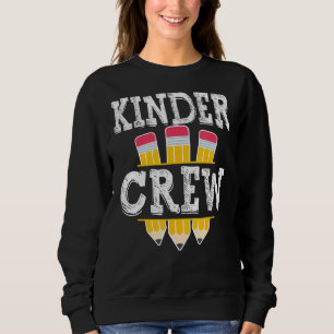Sweatshirt Équipe d'enfants Amusants Équipe de maternelle Ens