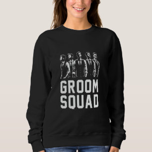 Sweatshirt Équipe du marié Garçons d'honneur Équipe de fête d