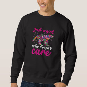 Sweatshirt Équipe Honey Badger Marten Ratel Fille Qui Ne