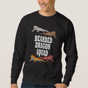 Sweatshirt Équipe ironique Lézard