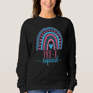 Sweatshirt Équipe Pre K Squad Professeur de maternelle pré-sc