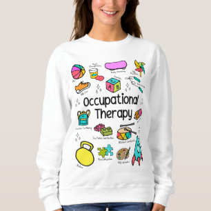 Sweatshirt Ergothérapie pédiatrique colorée