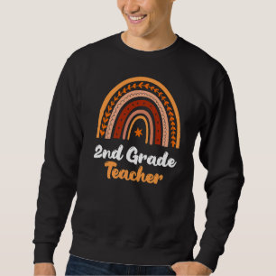 Sweatshirt Escadron de 2e année 100 jours Arc en arc-en-ciel 
