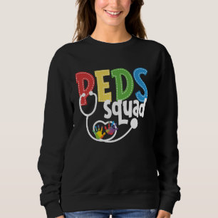 Sweatshirt Escadron des enfants Pédiatre Infirmière pédiatriq