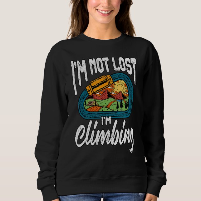 Sweatshirt Escalade de la montagne Bouldering (Devant)