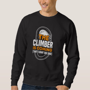 Sweatshirt Escalade de montagne Escalade