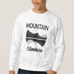 Sweatshirt Escalade Rock Mountains Randonnée Climber Climb Ca
