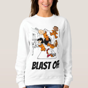 Sweatshirt ESPACE   Bande d'arachides dans l'espace