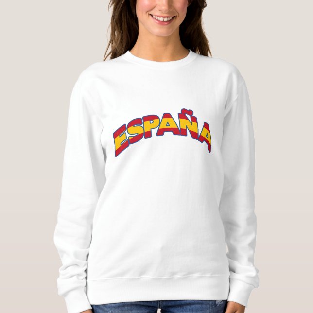 Sweatshirt Espagne 1 (Devant)