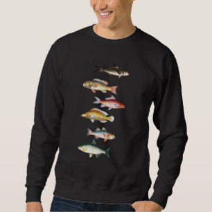 Sweatshirt Espèces De Poisson Biologie Types D'Appâts D'Eau D