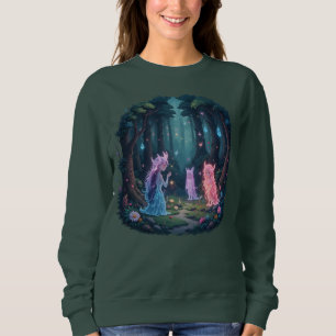 Sweatshirt Esprits de la Forêt Enchantée Cottagecore Magique