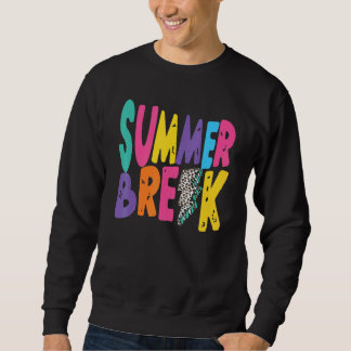 Sweatshirt Est-Ce Pause Été Mais Dernière Journée De Professe