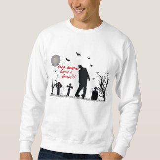 Sweatshirt Est-ce que quelqu'un a un cerveau ?