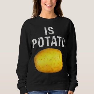 Sweatshirt Est La Pomme De Terre À La Télévision Comme On Le