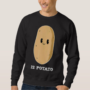 Sweatshirt Est La Pomme De Terre Comme On Le Voit À La Télévi