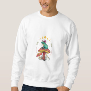 Sweatshirt esthétique Cottagecore Goblincore Grenouille Magic