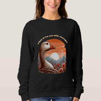 Sweatshirt et si je ne suis pas assez idiot pour réfléchir à
