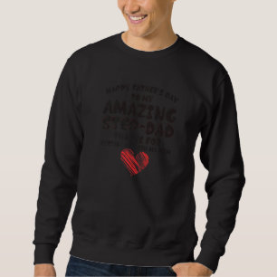 Sweatshirt Étape Extraordinaire Papa Merci D'Avoir Pris Ma Mè