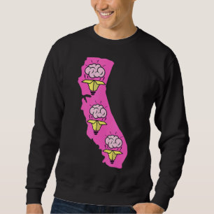 Sweatshirt Etat Américain De Californie Non Boisé Esprit De C