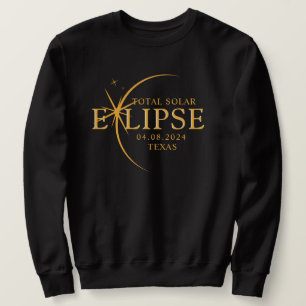 Sweatshirt État personnalisé moderne 2024 Texas Total Solar E