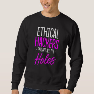 Sweatshirt Éthique Hacker Cybersécurité It Pen Tester 3