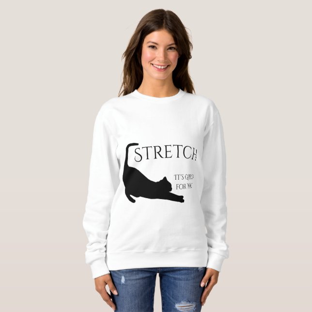 Sweatshirt Étiré (Devant entier)
