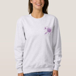 Sweatshirt étoiles étincelantes, balise de l'ère numérique sa