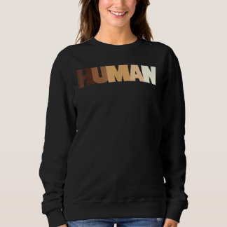 Sweatshirt Être humain 100 couleurs Lgbt Vary Pride Day Melan
