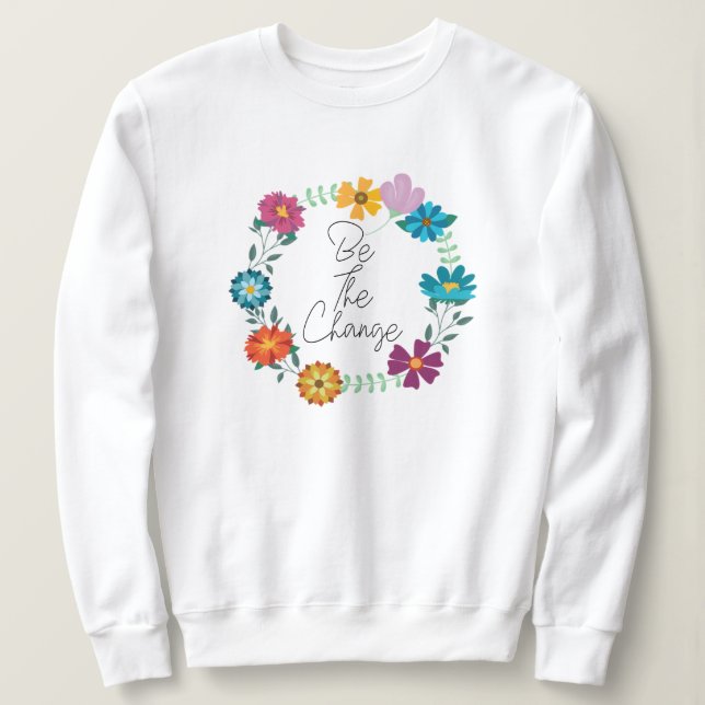 Sweatshirt être le devis de modification (Design devant)