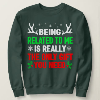 Sweatshirt Être Lié à moi est vraiment le seul don Christ