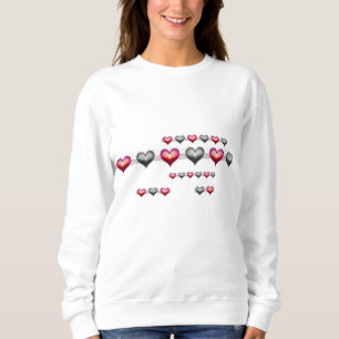 Sweatshirt Étui iPhone / iPad Cœur Anatomique Néon