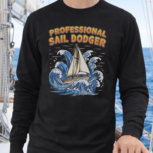 Sweatshirt Évadeur de voile professionnel drôle (Créateur téléchargé)