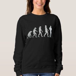 Sweatshirt Évolution de joueur d'ukulélé Ukulele
