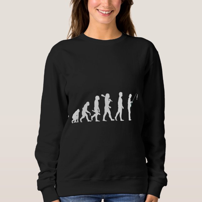 Sweatshirt Évolution de la pêche (Devant)