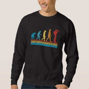 Sweatshirt Évolution de photographe Appareil photo rétro Phot